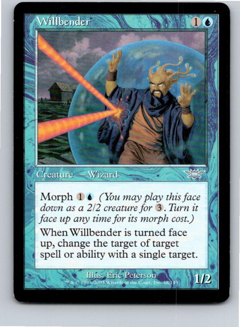 Magic the Gathering Willbender Legions MTG Free Shipping!