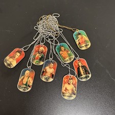 WWE Dog Tag Necklace Lot Sheamus Miz Finlay Hornswoggle Wrestling Tags