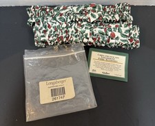 Vintage Longaberger American Holly Medium Garter Made In USA