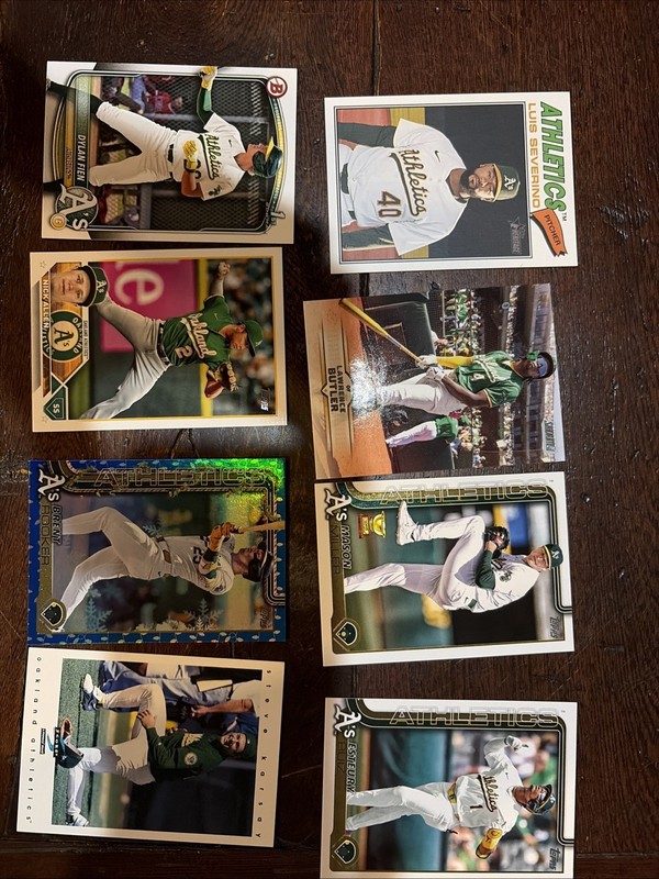 Athletics Baseball Cards
