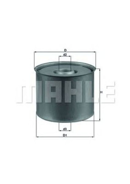 Mahle Knecht Kraftsofffilter Diesel FüR VW Passat GOLF1 Seat Trnault Peugeot-image
