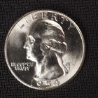 1954 *S* WASHINGTON SLVER QUARTER DOLLAR **NICE UNC COIN** FREE SHIPPING! C3620