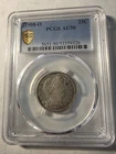 1908-O PCGS AU-50 "High Grade" Barber Silver Quarter Dollar 25C -