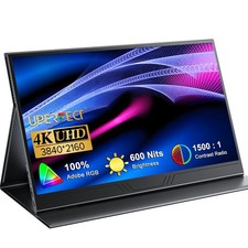 UPERFECT 4K Portable Monitor 15.6" 3840x2160 HDMI External Monitor PC Screen