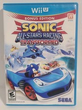 Sonic and All Stars Racing Transformed Bonus Edition (Wii U) Complete In Box