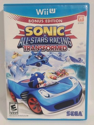Sonic and All Stars Racing Transformed Bonus Edition (Wii U) Complete In Box