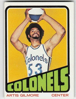 1972-73 Topps #180 Artis Gilmore BASKETBALL Kentucky Colonels