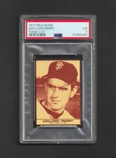 1971 Milk Duds Gaylord Perry ~ Giants HOF ~ PSA 3 Rare ~ Must SEE!