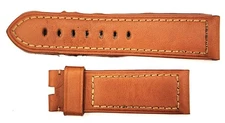 Authentic Officine Panerai Brown Leather Watch Strap 24/22 mm, 75+111mm  READ!