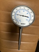 Trerice Adjustable Angle Bimetal Thermometer 20 to 240 52- 2015 y61443 316ss