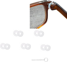 Eyeglass Repair Kits Glasses Grips Hinge Tighteners Silicone Hinge Rings Eyeglas