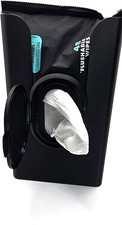 Bathroom Wipes Dispenser - New and Improved Version Holds Packaging for Easy