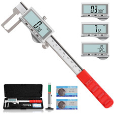 Digital Caliper Disc Brake Rotor Micrometer- Fmmin Brake Measuring Tool With