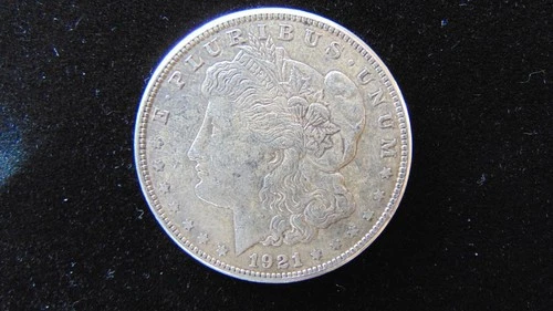 1921 S Morgan Silver Dollar $1 Choice AU Nice Coin #40