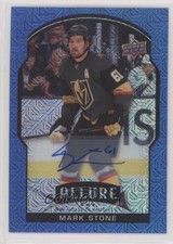 2020-21 Upper Deck Allure Blue Line Auto 33/35 Mark Stone #13 Auto 04f2