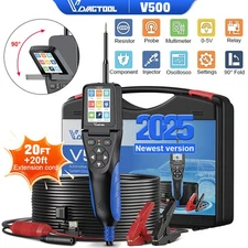 VDIAGTOOL V500 Automotive Power Circuit Probe Tester Multimeter Relay Test 9-30V
