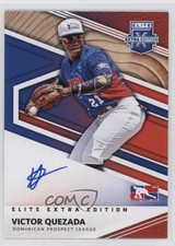 2020 Panini Elite Extra Edition DPL Signatures Victor Quezada #DPL-VQ Auto zi1