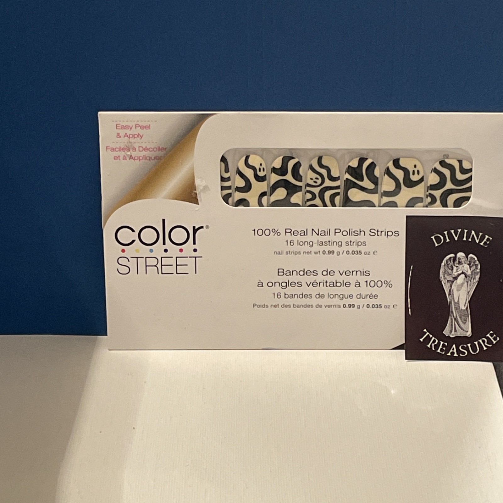 RARE RETIRED Color Street Glow in Dark Nail Polish Strips FEELING FAB-BOO-LOUS