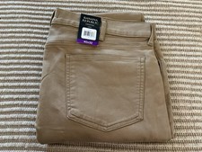 Banana Republic Men's Tan Stretch Fabric Slim Fit 5-Pocket Pants - Size 40x32