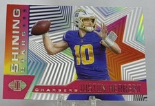 2021 Panini Illusions - Shining Stars Justin Herbert Pink /399
