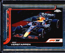 Max Verstappen 2025 Topps Chrome F1  Base ##73 Oracle Red Bull Racing