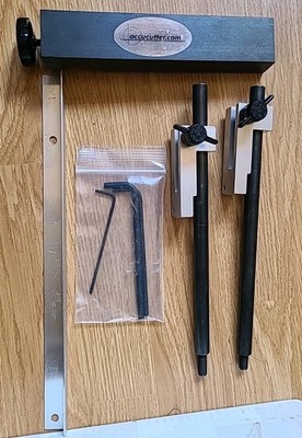 AccuCutter 2001 Metal & Plastic Shear 12''  Tru Square Guide + Drop Off Bar Only