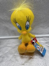 Looney Tunes Tweety Bird 9  Plush Stuffed Animal Toy Factory NEW w/ Tags.