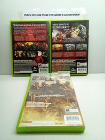 Gears of War 1 2 & 3 Trilogy (Xbox 360, 2011) 3 Game Bundle - Complete Tested