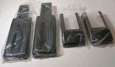 Tailgate Door Hinge Cover Exterior Trim Accessories Carbon Fiber For Jeep Tj