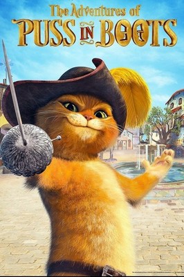 The Adventures of Puss In Boots DVD Disc Only (Read Description Before Purchase)