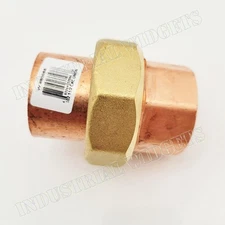 1-1/2" Union - Copper Pipe Fitting - Elkhart EPC 102 CxC Sweat Solder USA