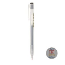 MUJI Gel Ink Ballpoint Pen Black 0.5mm Retractable Smooth Writing Japan New