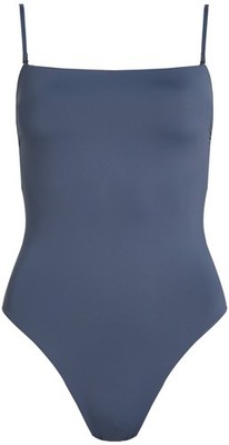 Calvin Klein Essentials Damen Badeanzug Gr.M grau Schwimmen - Neu