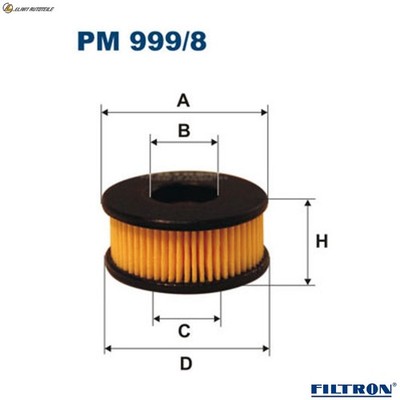 KRAFTSTOFFFILTER PM 999/8