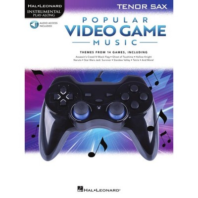 Hal Leonard Instrumental Play-Along: Popular Video Game Music - Tenor Sax -
