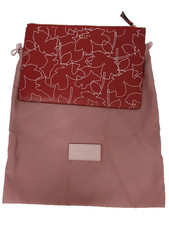 Radley London Red Leather Clutch/Wallet Bag w Dust Bag - New