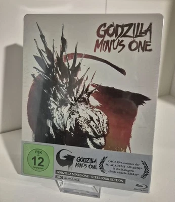 Godzilla Minus One - 4K Ultra HD + Blu-Ray Steelbook - NEU OVP