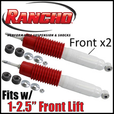 Rancho Rs5000x Front Shock Absorbers Pair Fits 2003-2009 Hummer H2 W1-2.5 Lift Rancho Rs5000x Front Shock Absorbers Pair Fits 2003-2009 Hummer H2 W1-2.5 Lift