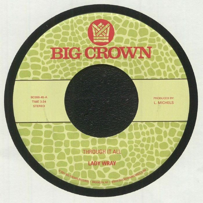 LADY WRAY - Through It All - Vinyl (7"")