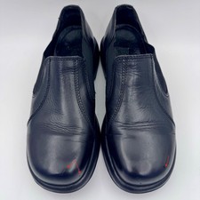 Dansko Black Leather Comfort Slip-On Clogs with Arch Support  EU 40, US 9.5-10
