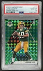 2020 Panini Mosaic Jordan Love RC Prizm Green Rookie #211 Packers PSA 10