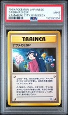 Pokemon Sabrina's Esp Yamabuki City Gym Deck Japanese PSA 9 Mint