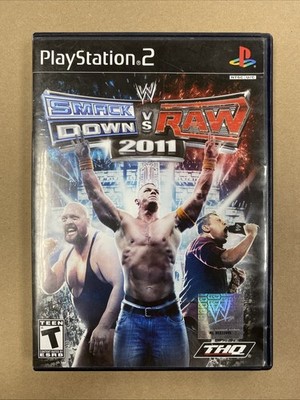 WWE Smackdown Vs. Raw 2011 - Sony Playstation 2 PS2 **READ