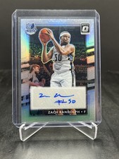 2024-25 Donruss Optic Zach Randolph Retro Series Autograph Holo 21/49 #RSS-ZCH