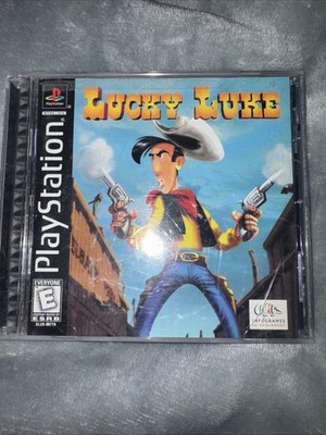 Lucky Luke Sur PS1 – Jeu Complet En Français (Sony PlayStation 1) – PAL – Très Bon état