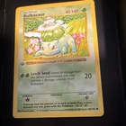 Pokémon TCG Bulbasaur 44/102 1st Edition Base Set Regular 40 HP