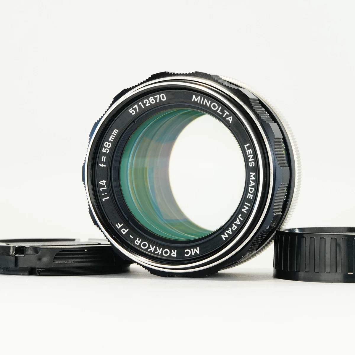 Minolta Rokkor PF 58mm Focal f/1.4 Camera Lenses for sale | eBay