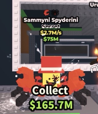 Steal a Brainrot 2.7 M/S Sammyni Spyderini | Crab Rave And New Spider Mutations