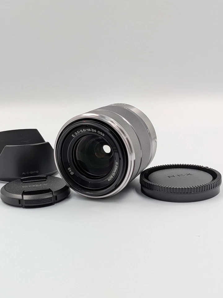 Objectif Sony SEL1855 E 18-55mm f/3.5-5.6 OSS avec capuchons de capot [Near... - Photo 2/4