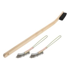  3 Pcs Bird Cage Accessories Reptile Cleaner Brush Feeder Cleaning